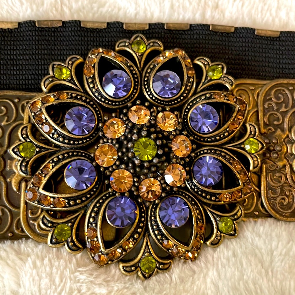Vintage Jeweled Belt